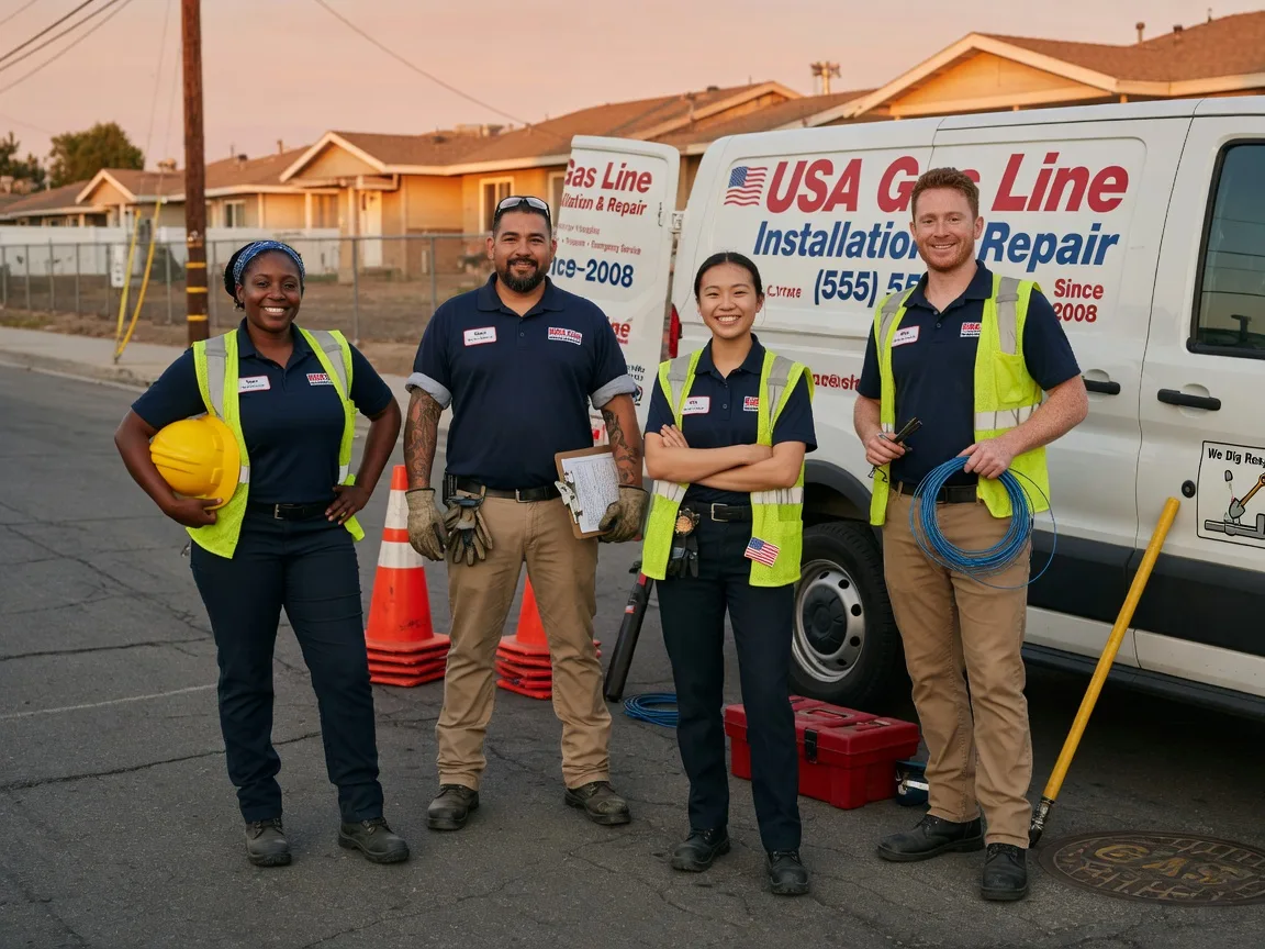 Gas Line Installation company in Island, KY
